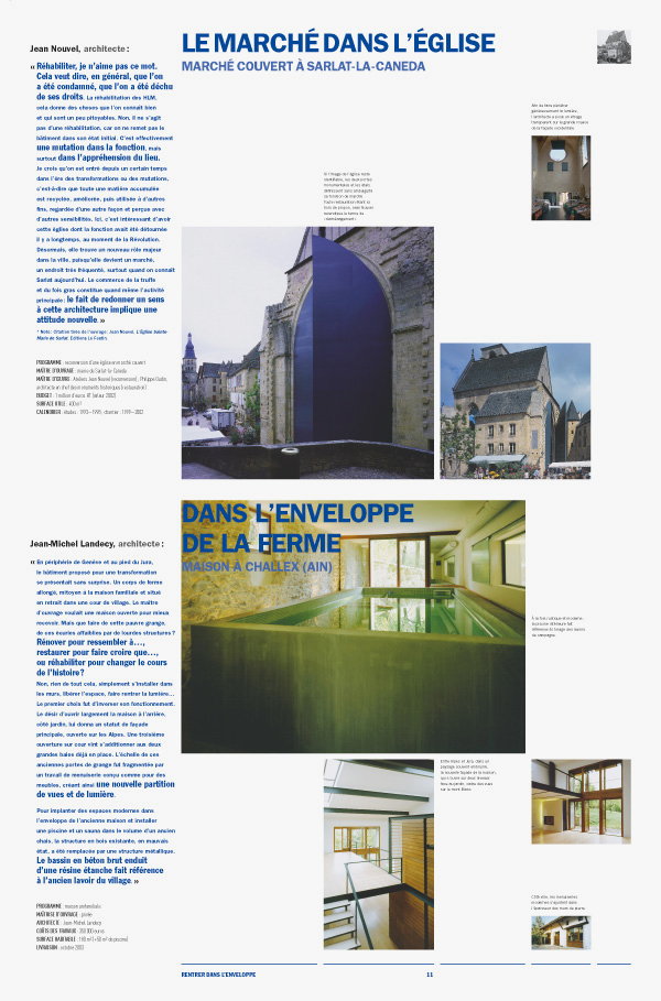 Transcriptions d’architectures