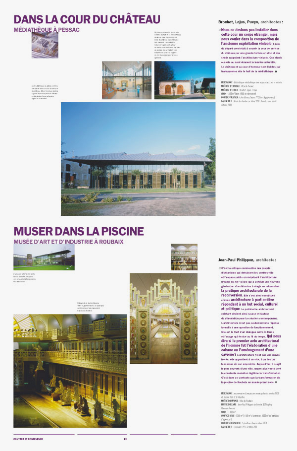 Transcriptions d’architectures